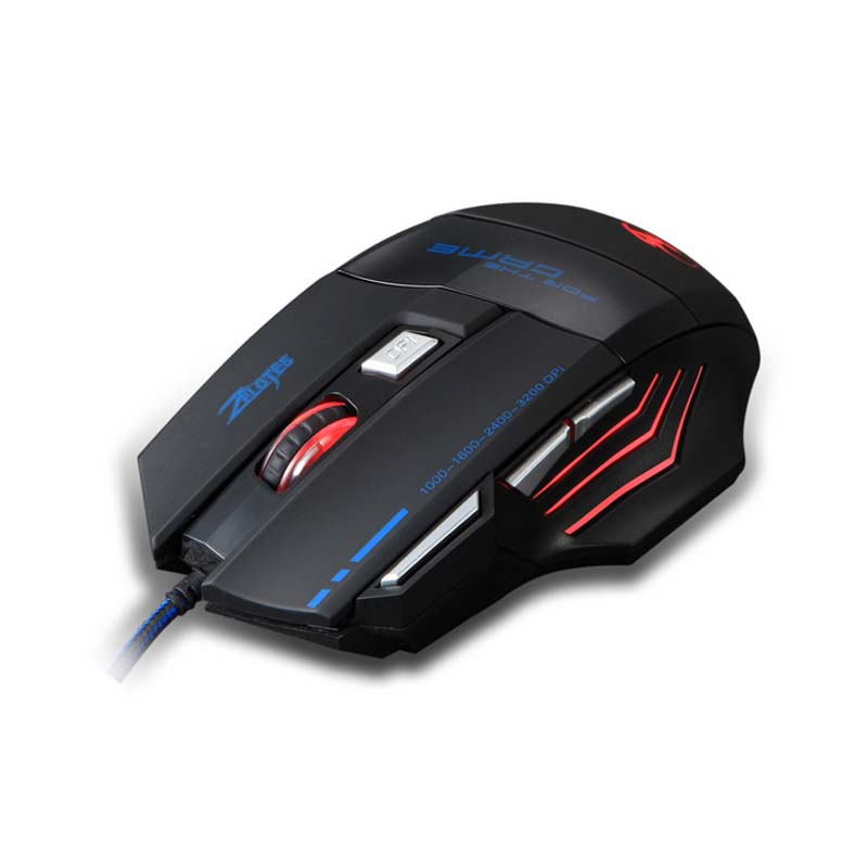 Creative 7 key wired mouse DPI function can be adjusted