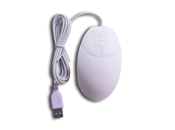 Small silicone waterproof wiredmouse